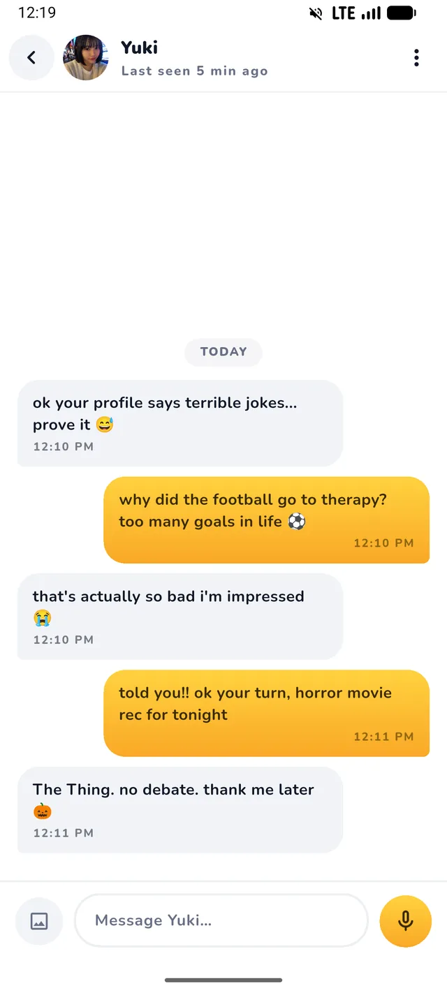 A Zupp conversation with a new friend